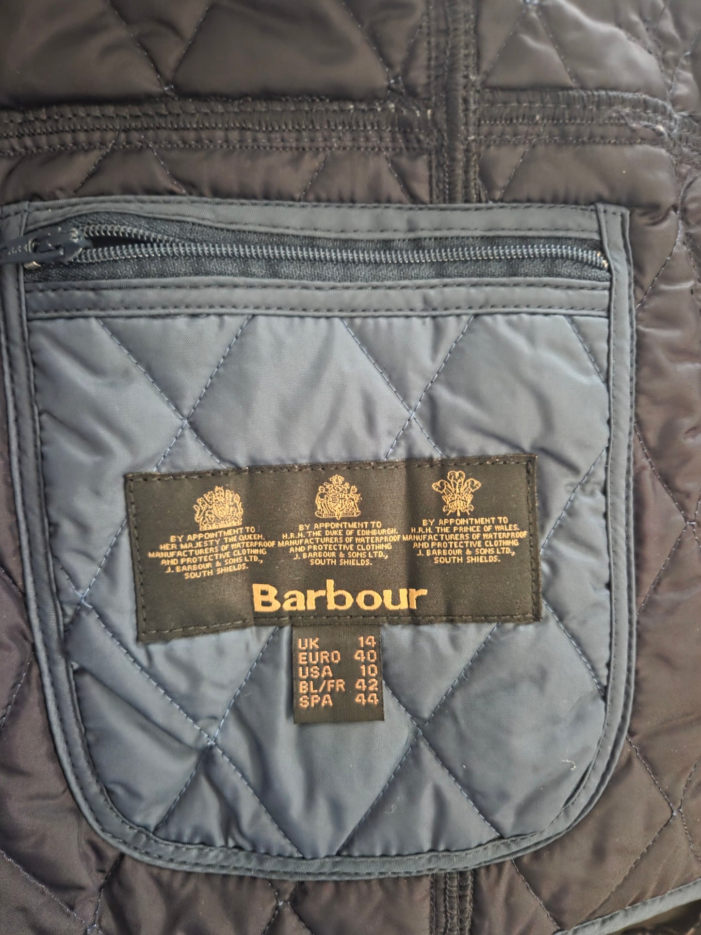 Barbour Liddesdale Quilted Jacket | Navy