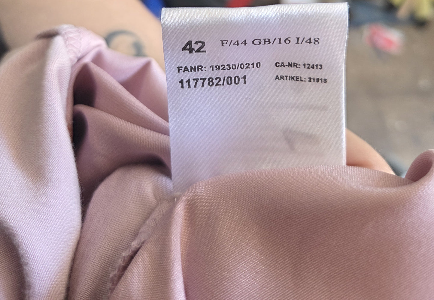 Basler Satin Top | Dusty Pink Lilac