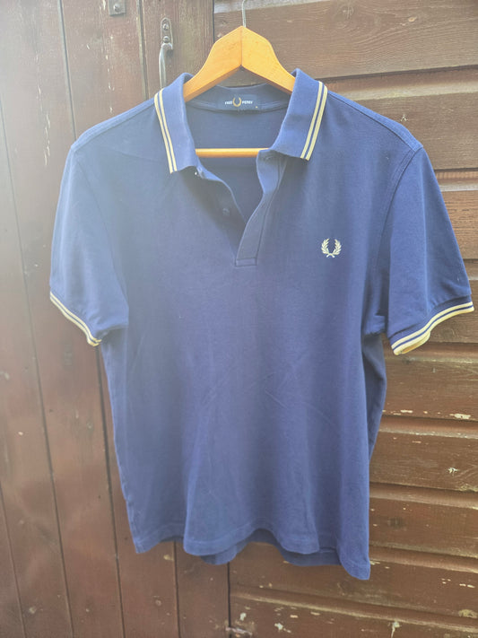 Fred Perry M3600 Twin Tipped Polo Shirt | Navy