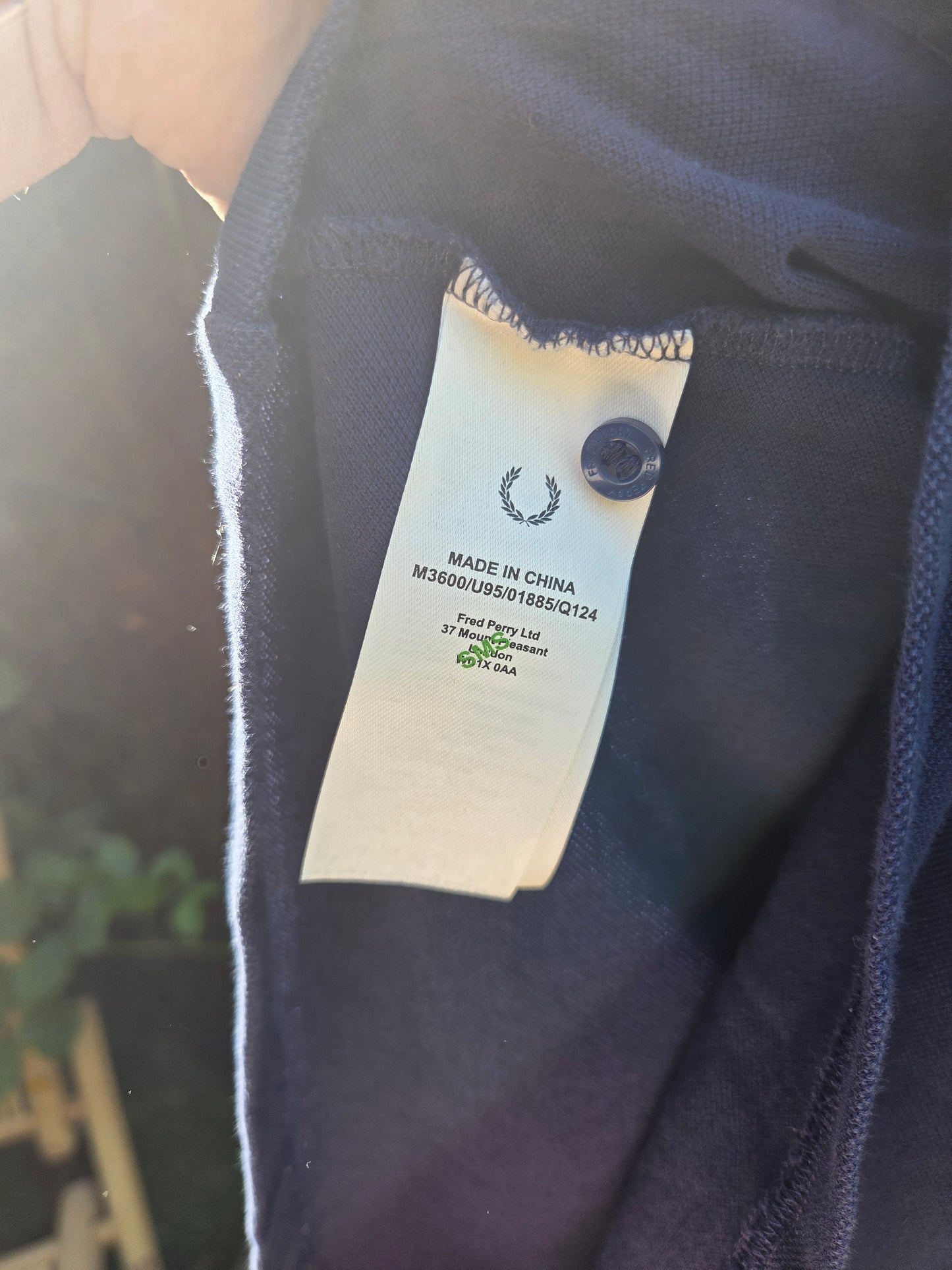 Fred Perry M3600 Twin Tipped Polo Shirt | Navy