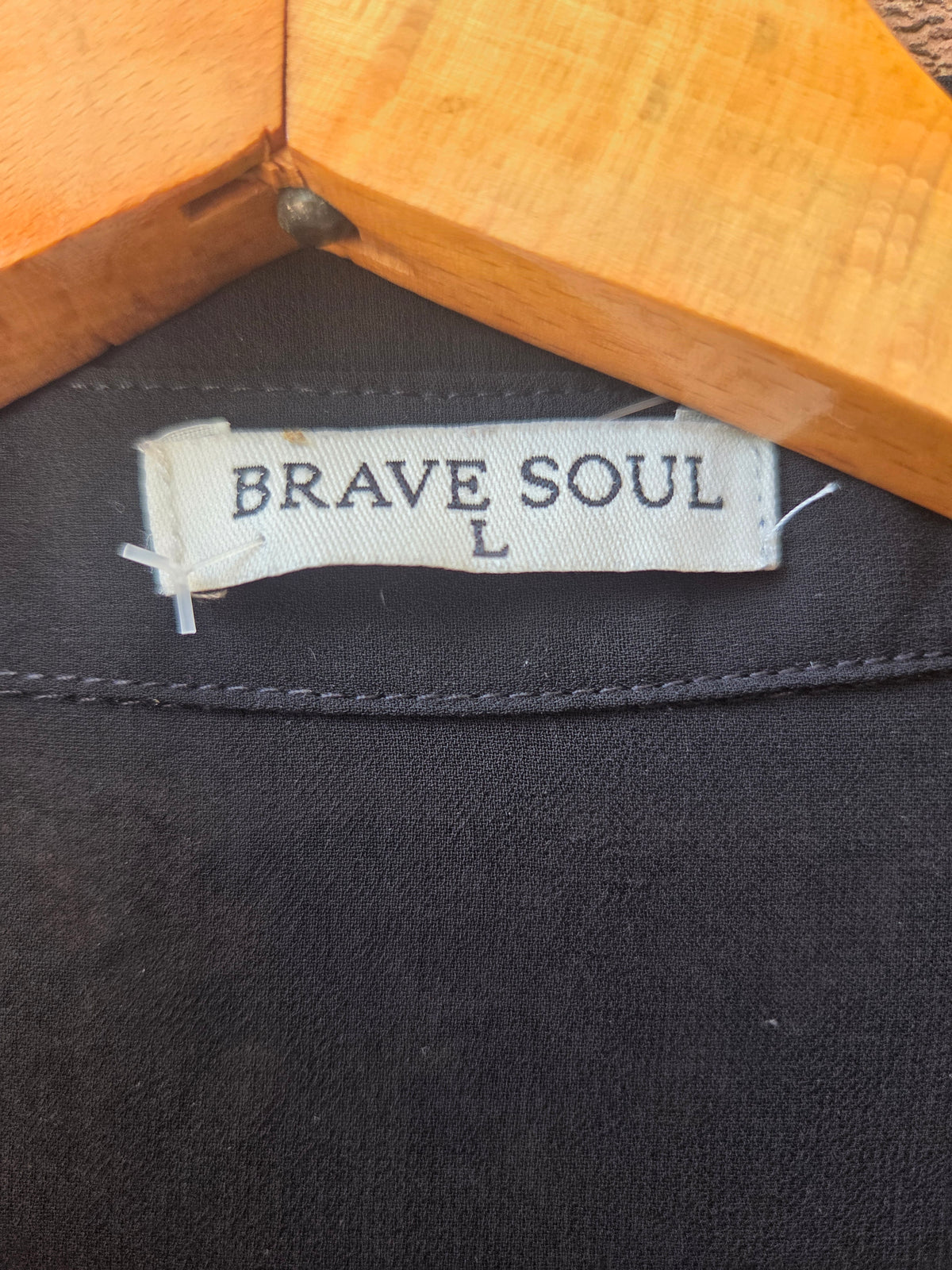 Brave Soul size L label