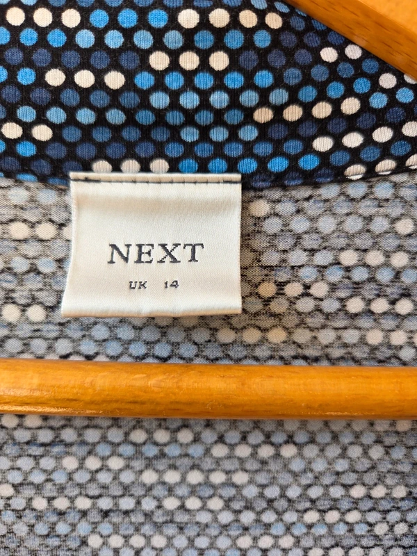 Next UK 14 label