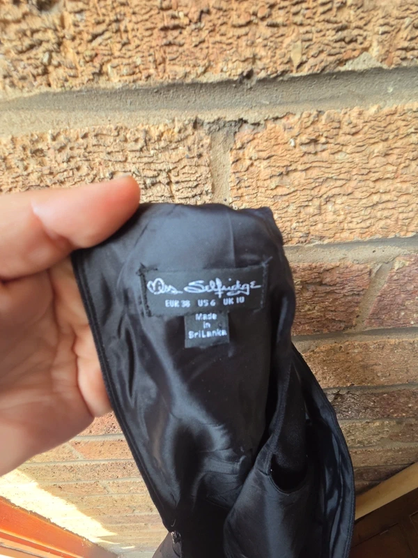 Miss Selfridge brand label size 10 EU 38